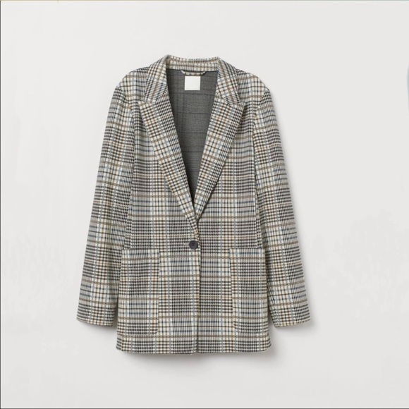H&M Jackets & Blazers - H&M suit jerseys jacket, blazer and wide leg pants